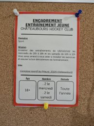 🙌 Le Châteaubourg Hockey Club recherche des bénévoles !